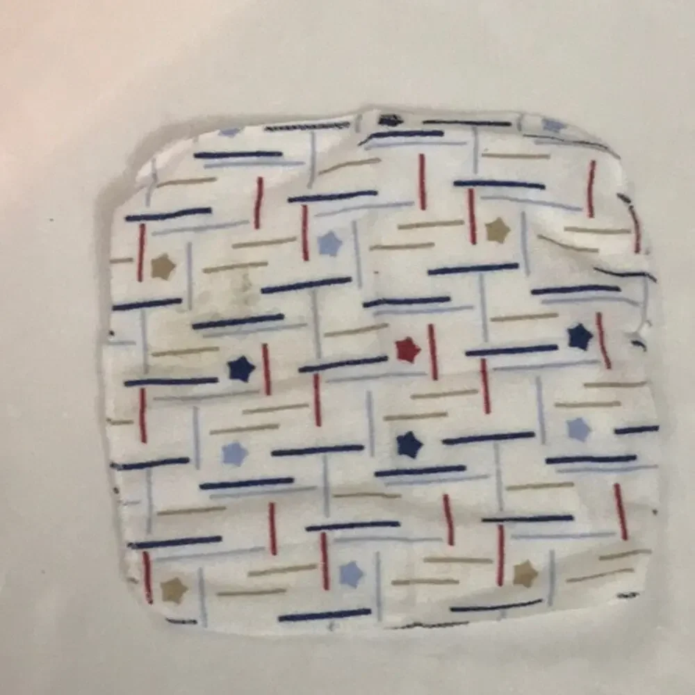 Baby Washcloths NEW 12 Assorted  Blue/Orange Sports Bath Time  Body Care Travel